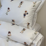 Conjunto de cama Dachshund Paddle - 4 peças