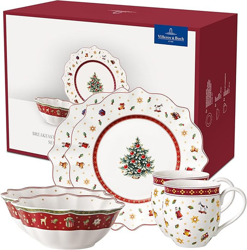 Aparelho de Jantar Natalino - 6 Peças