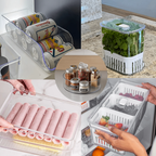 Kit 5 Organizadores Geladeira